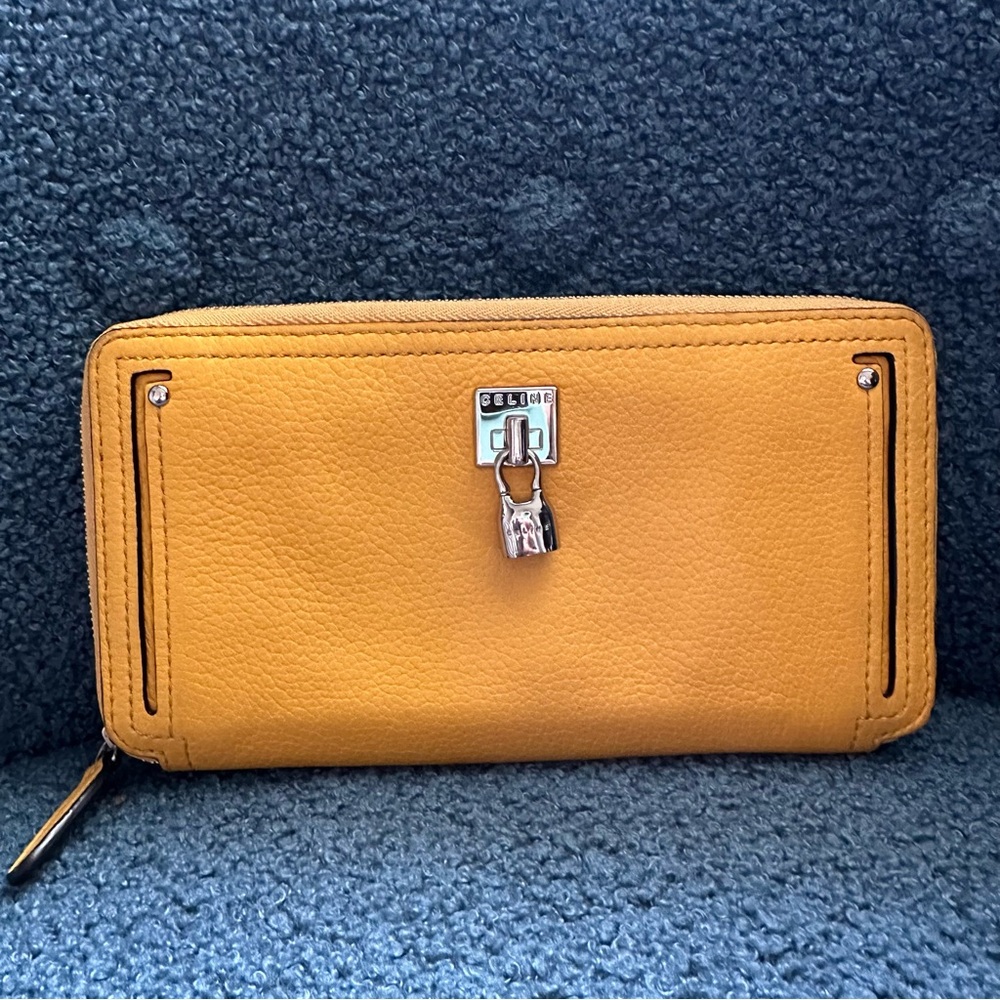 Yellow Celine Women's Wallet